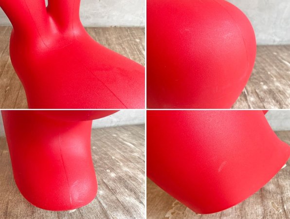 キーブー qeeboo ベビーラビットチェア Rabbit Baby Chair レッド キッズチェア イタリア製 ステファノ・ジョバンノーニ♪