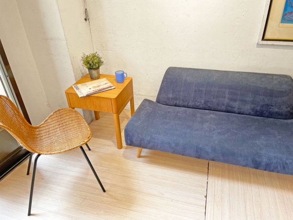 イデー IDEE マレアチェア MAREA ダイニングチェア ラタン スチールレッグ 定価¥22,000- ★