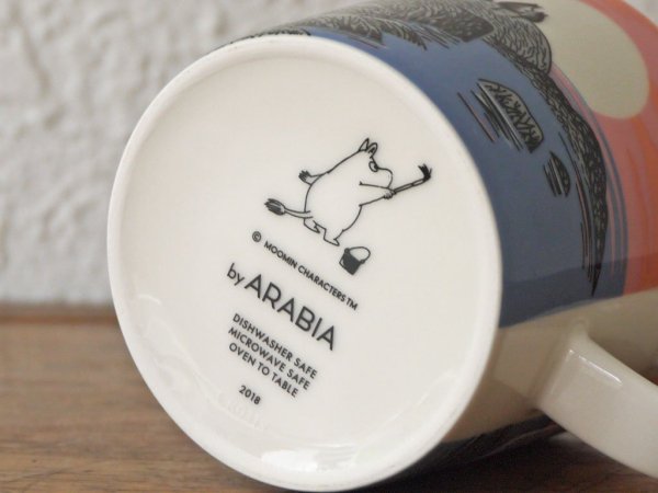 アラビア ARABIA ムーミンマグ ムーミンデイ MOOMINS DAY 2018年 冬季限定 箱付 ◇