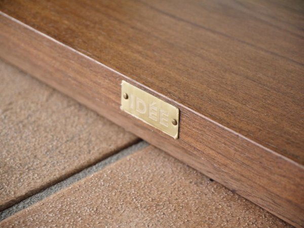 イデー IDEE コントゥール CONTOUR CHEST チェスト 4ドロワー ウォールナット材 H100cm 廃番 ◇