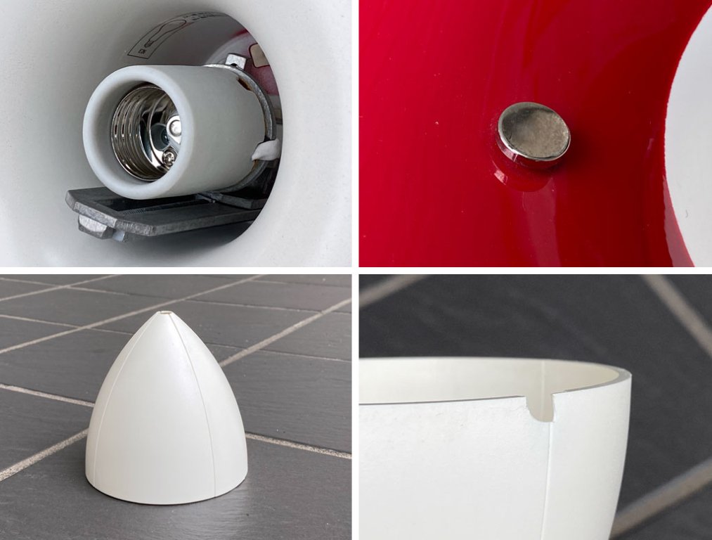 ルイスポールセン Louis Poulsen PH50 ペンダントライト ポール・ヘニングセン Poul Henningsen チリレッド Chili Red 50周年記念モデル デンマーク ■