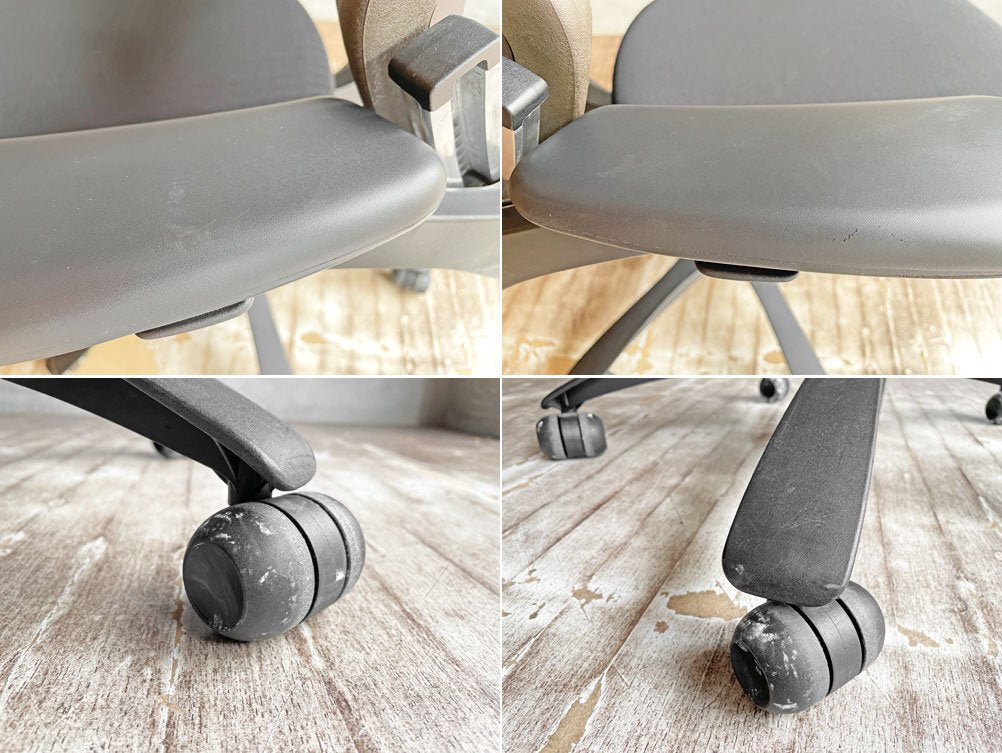 ノル Knoll ジェネレーション Generation デスクチェア オフィスチェア ブラック 昇降機能 自動サスペンションコントロール 定価¥113,080- ♪