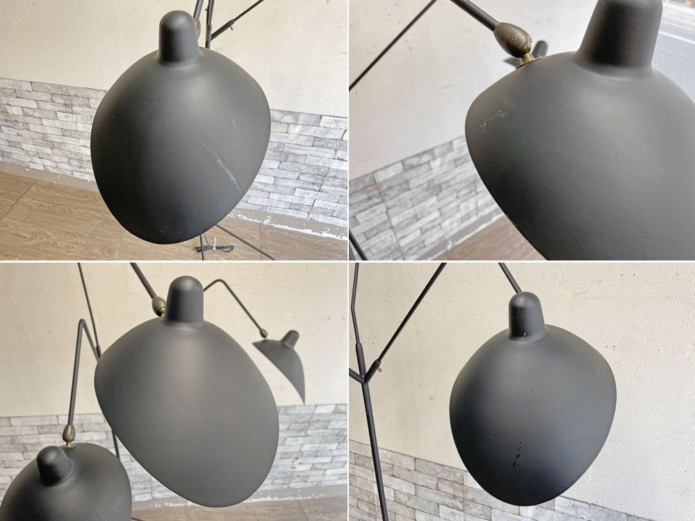 イデー IDEE ランパデール トワ ルミエーレ LAMPADAIRE 3 LUMIERES フロアライト セルジュムーユ 定価¥264,000- ●