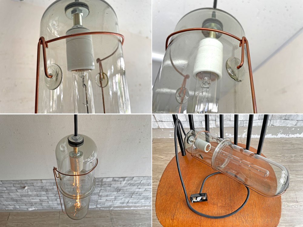 ピーターアイビー PETER IVY ライトカプセル L LIGHT CAPSULE
ペンダントライト 流動研究所 ガラス作家 定価¥179,500- ●