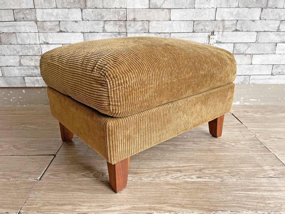 truck furnitureコーデュロイ オットマン　トラックファニチャー HN SOFA OTTOMAN | TRUCK FURNITURE