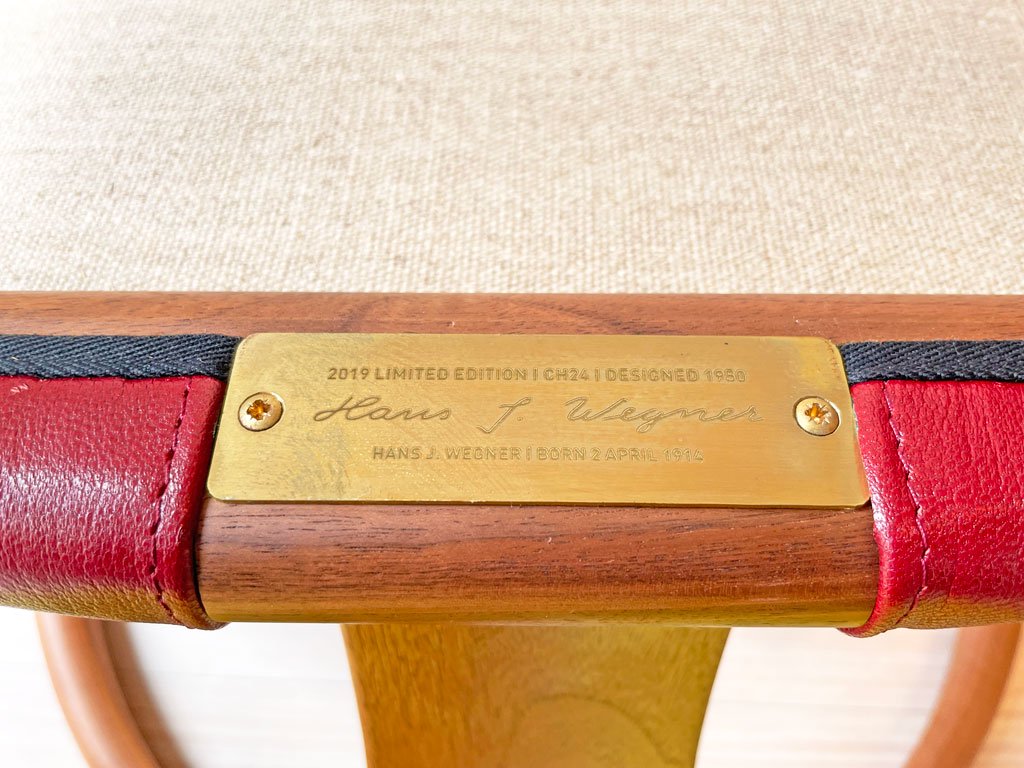 カールハンセン&サン Carl Hansen & Son CH24 Yチェア オイルフィニッシュ ハンス・J・ウェグナー ウォールナット材 2019年1日限定販売 山羊皮 ヤギ ゴートレザー ★
