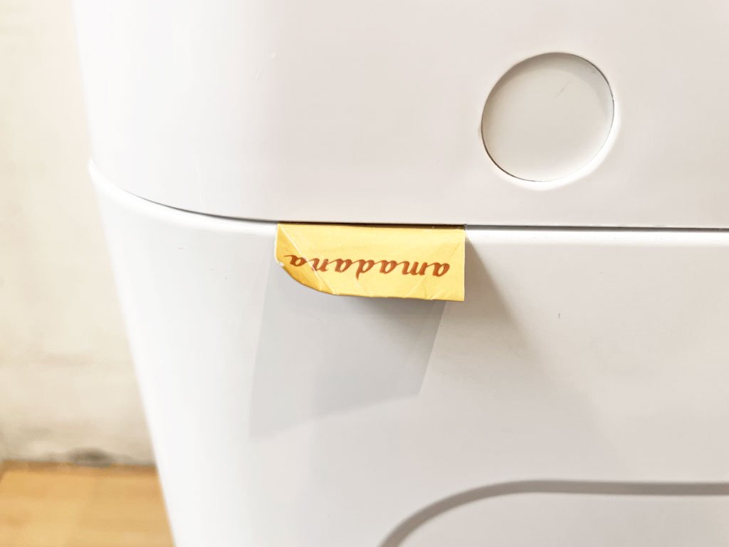 タグレーベル バイ アマダナ TAG label by amadana 縦置き型 洗濯機 簡易風乾燥付き 5.5kg 2021年製 AT-WM5511-WH ★