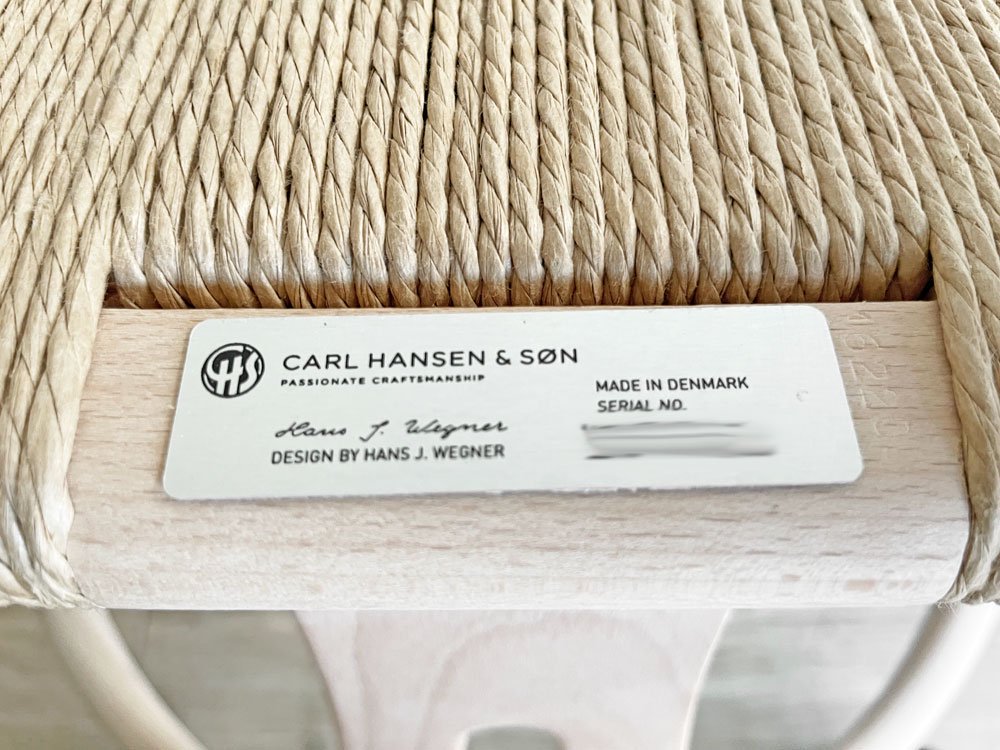 カールハンセン&サン Carl Hansen & Son CH24 Yチェア ビーチ材 ソープフィニッシュ ハンス・J・ウェグナー 北欧 定価¥91,300- ●