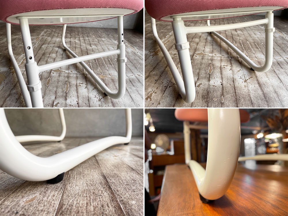 バランス balans Management フィントスツール Fint STOL バランスチェア ファブリック ブロームストピンク 北欧家具 生産終了品 定価¥24,840-♪