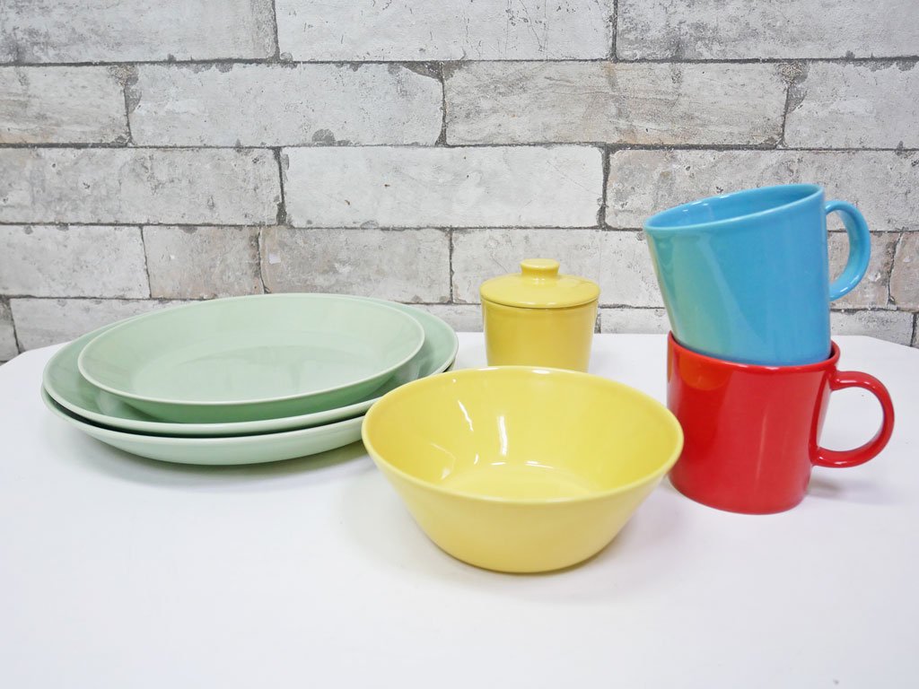 イッタラ iittala ティーマ TEEMA マグ 300ml テラコッタ 廃番色 カイ・フランク Kaj Franck フィンランド 北欧食器 ●