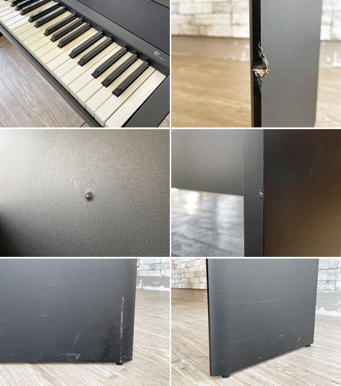 コルグ KORG 電子ピアノ DEGITAL PIANO ブラック B1-BK エントリーモデル スタンド付 2018年製 ●