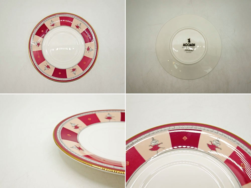 ノリタケ Noritake ムーミン谷の夏祭り カップ&ソーサー C&S 箱付き 美品 ●