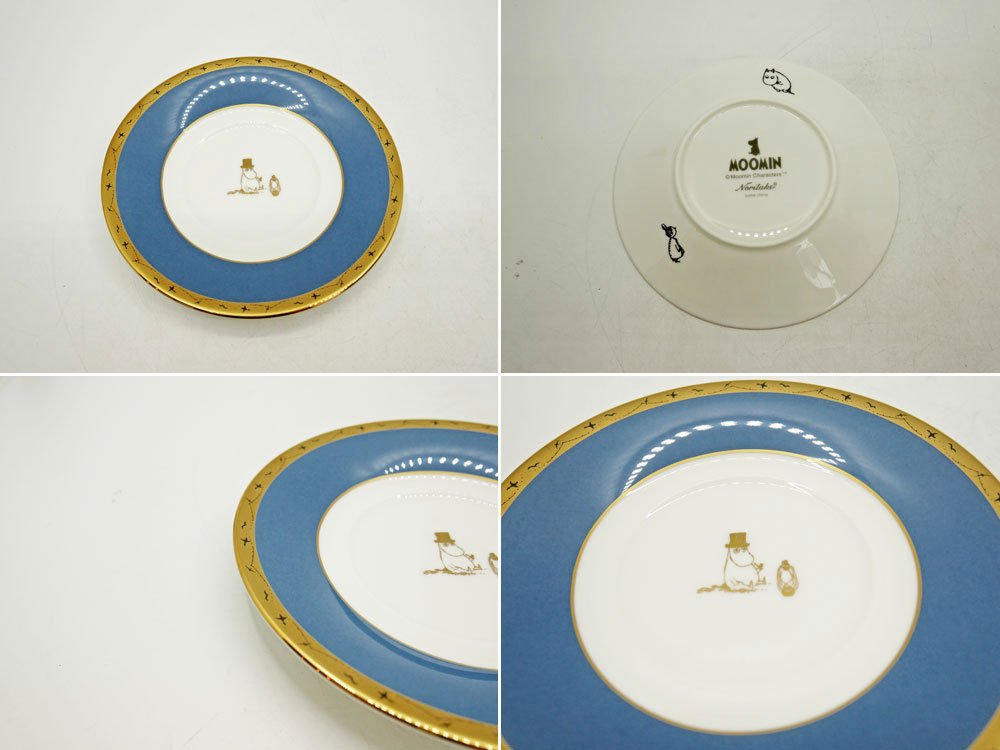 ノリタケ Noritake ムーミンパパ海へ行く カップ&ソーサー C&S 箱付き 美品 ●