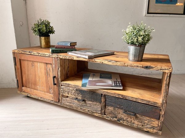 ジャーナルスタンダードファニチャー journal standard Furniture ブレダ BREDA TVボード AVボード 古材 無垢材 廃番 ★