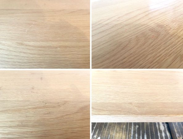 無印良品 MUJI 折りたたみテーブル ダイニングテーブル オーク材 × スチール脚 W120cm フォールディング ナチュラル シンプルデザイン 定価¥19,900- ◎