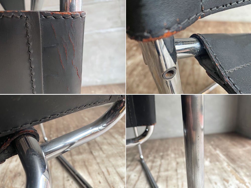 ガビーナ GAVINA ワシリーチェア Wassily Chair クラブチェアB3 1960s ビンテージ マルセル・ブロイヤー Marcel Breuer モダン バウハウス 希少 ♪