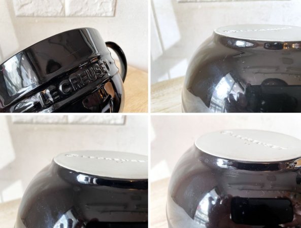 ルクルーゼ LE CREUSET ミキシングボウル Lサイズ 1.8L ブラック ボウル 陶器 フランス ◎