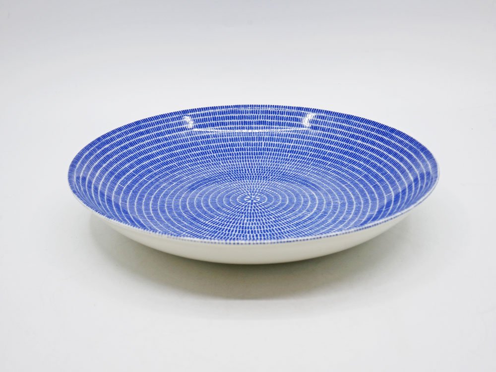 アラビア ARABIA アベック 24h Avec パスタプレート Φ24cm ブルー 旧