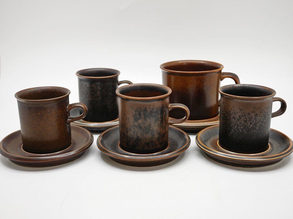 アラビア ARABIA ルスカ RUSKA コーヒーカップ&ソーサー C&S ウラ・プロコッペ Ulla Procope フィンランド 北欧食器 C ●