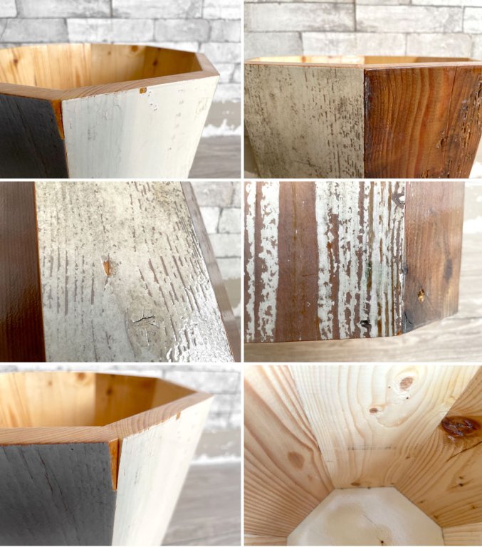 ピート・ヘイン・イーク PIET HEIN EEK スクラップウッド トラッシュカン SCRAPWOOD TRASHCAN ゴミ箱 鉢カバー 古材 ●