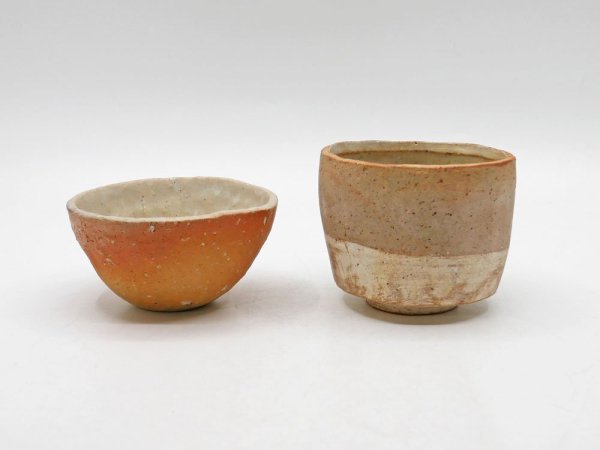 石原稔久 Toshihisa Ishihara 穴窯 ボウル 鉢 Φ11cm 手びねり 現代作家 ●