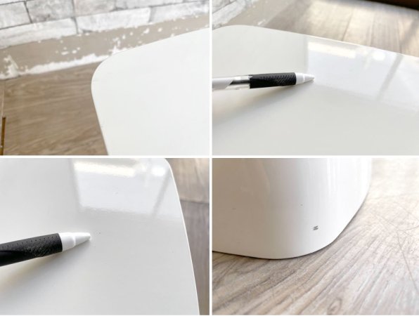 ヴィトラ Vitra メタル サイドテーブル METAL SIDE TABLE ロナン&エルワン・ブルレック スチール スモール ホワイト ミニマル 定価¥74,800- ●