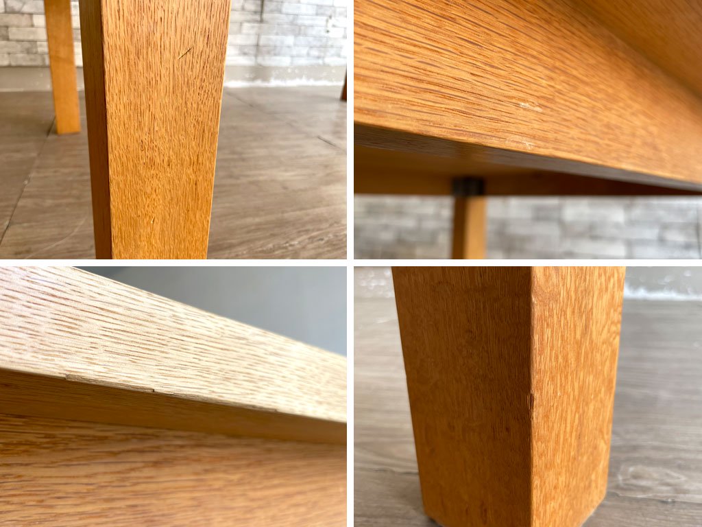 トラックファニチャー TRUCK FURNITURE OAK SR TABLE ダイニングテーブル オーク無垢材 W160cm オーダー 廃番サイズ ●