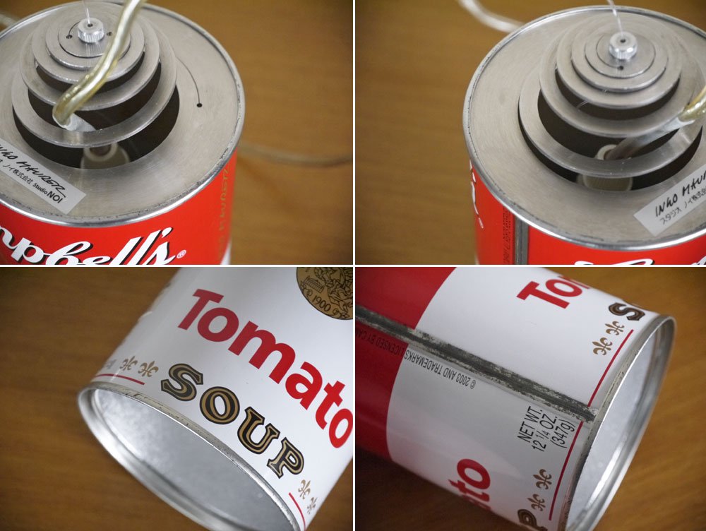 インゴ・マウラー Ingo Maurer カンド ライト Canned Light ペンダントライト アンディ・ウォーホル スタジオノイ studio NOI A ■