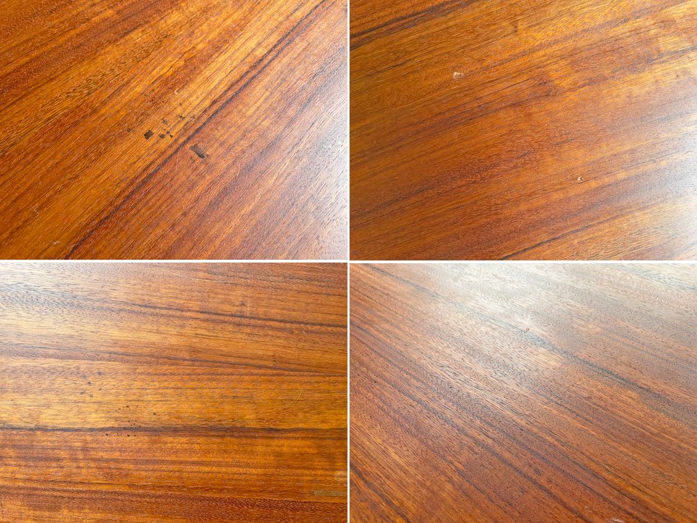 朝日木材加工 エッダ EDDA ダイニングテーブル W155 チーク×アカシアマンギウム 定価¥99,000- ♪