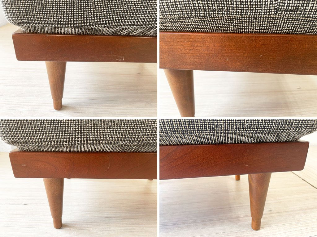 パシフィックファニチャーサービス Pacific furniture service P.F.S スタンダードC STANDARD C オットマン Mo Black 定価67,100円 ★