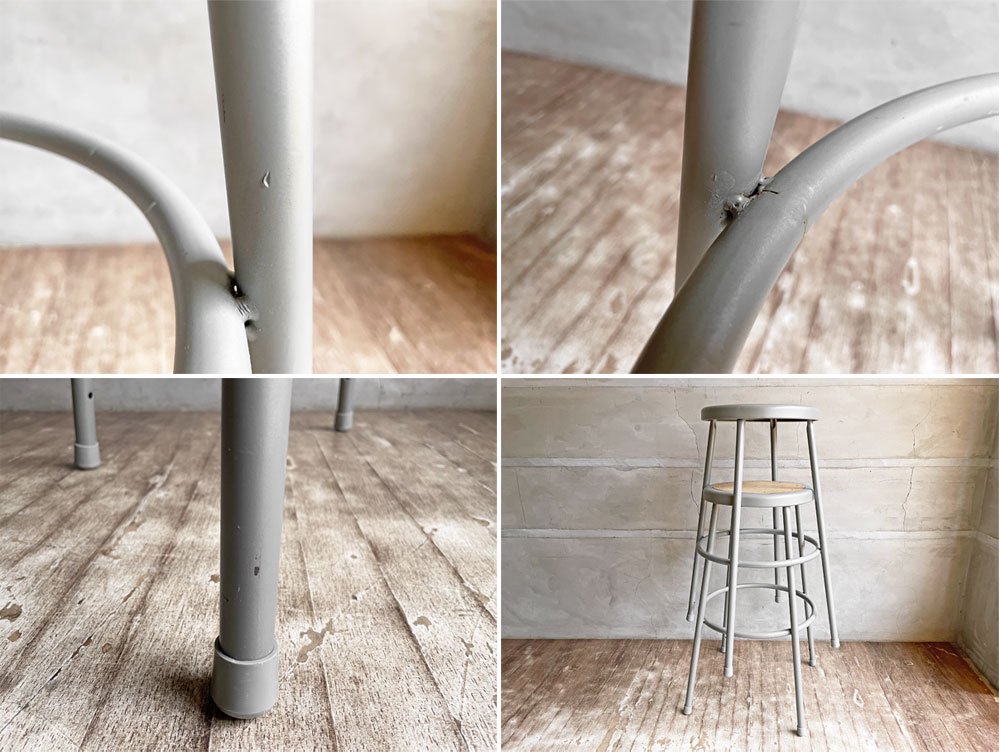 パシフィックファニチャーサービス Pacific Furniture Service P.F.S ラボスツール LAB STOOL Lサイズ USビンテージスタイル A ♪