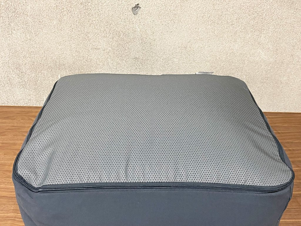 ヨギボー yogibo オットマン Ottoman スツール Stool ビーズクッション ダークグレー 定価¥15,180- 〓
