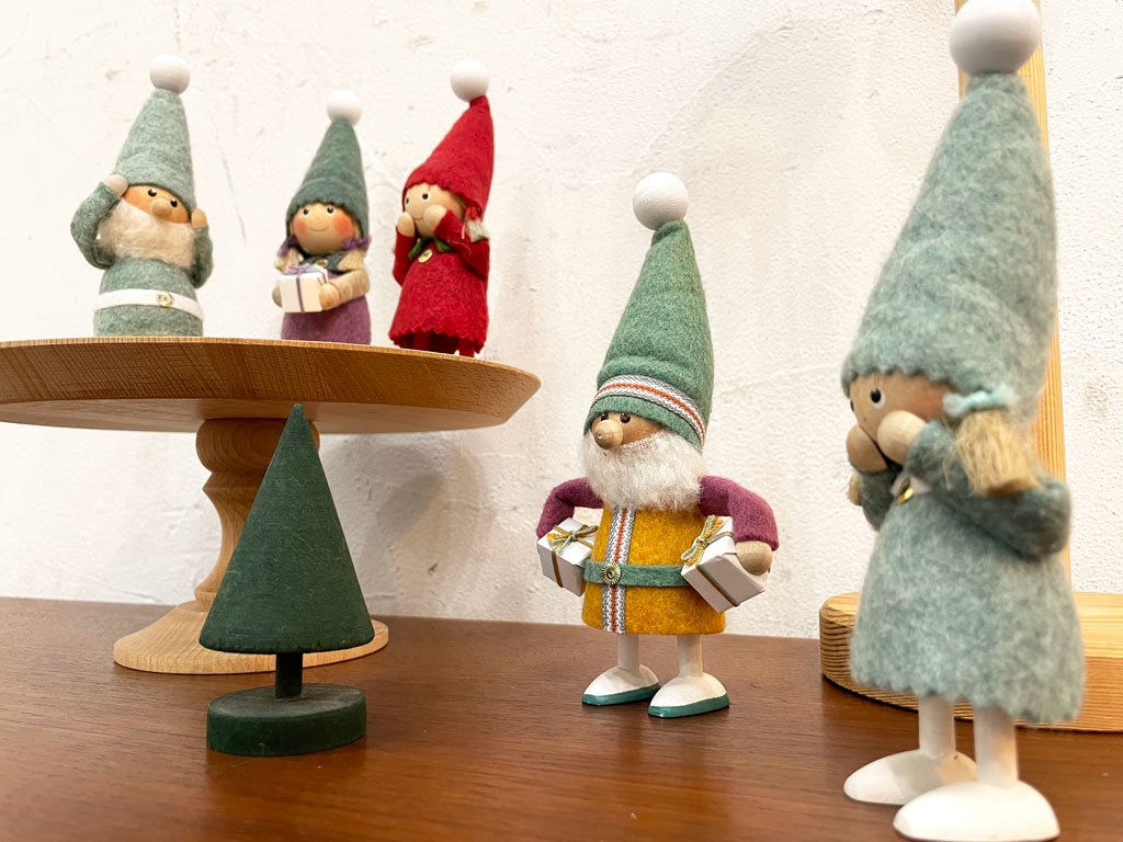 ノルディカデザイン Nordika Design ノルディカ ニッセ NORDIKA Nisse サンタクロース 妖精人形 デンマーク イルムス限定 紫 ★