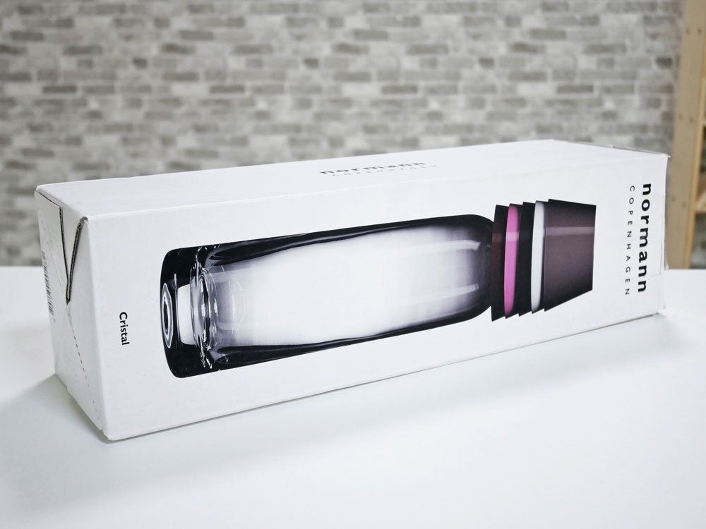 ノーマンコペンハーゲン normann COPENHAGEN クリスタルカラフェ & 5カップ セット Cristal Carafe with 5 cups 箱付き 未使用品 A ●