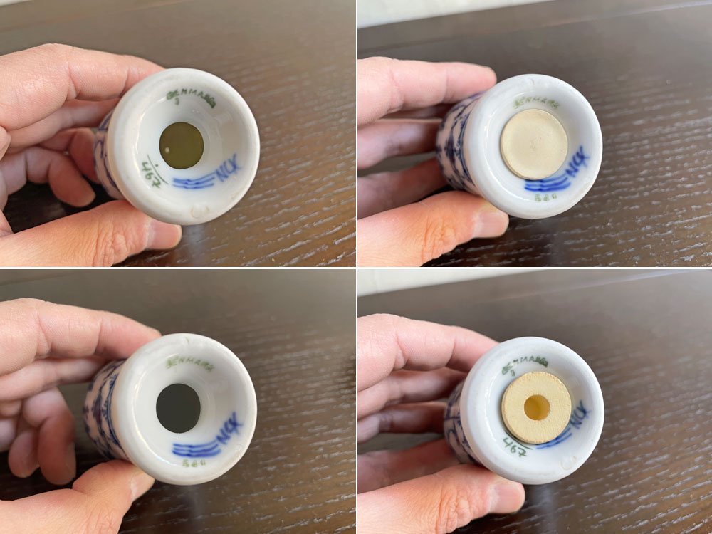 ロイヤルコペンハーゲン ROYAL COPENHAGEN ブルーフルーテッド ソルト&ペッパー テーブルウェア デンマーク 北欧食器 ♪