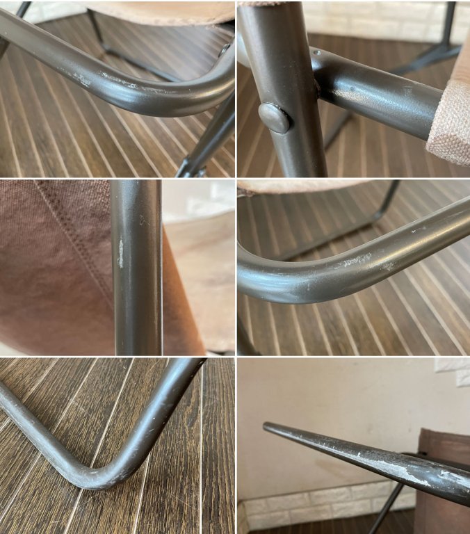 トラックファニチャー TRUCK FURNITURE TSP フォールディングチェア ローバーチェア 折り畳み ナラ無垢材 キャンバス生地 廃番 ◎