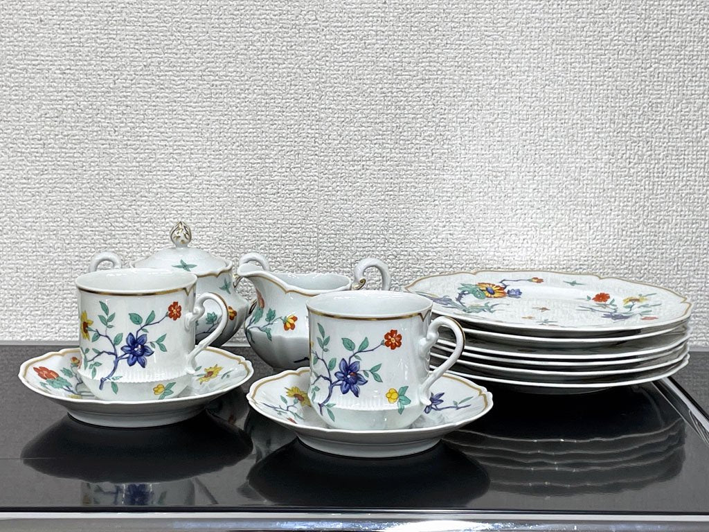 リモージュ LIMOGES アビランド Haviland ケーキプレート 6枚セット 19.2cm 〓
