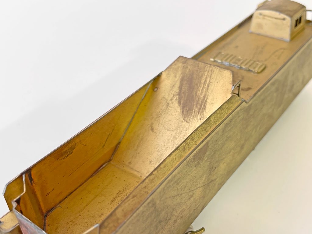 炭水車 貨車 2両セット HOゲージ 真鍮製 ブラスモデル 未塗装 鉄道模型 現状品 ◇