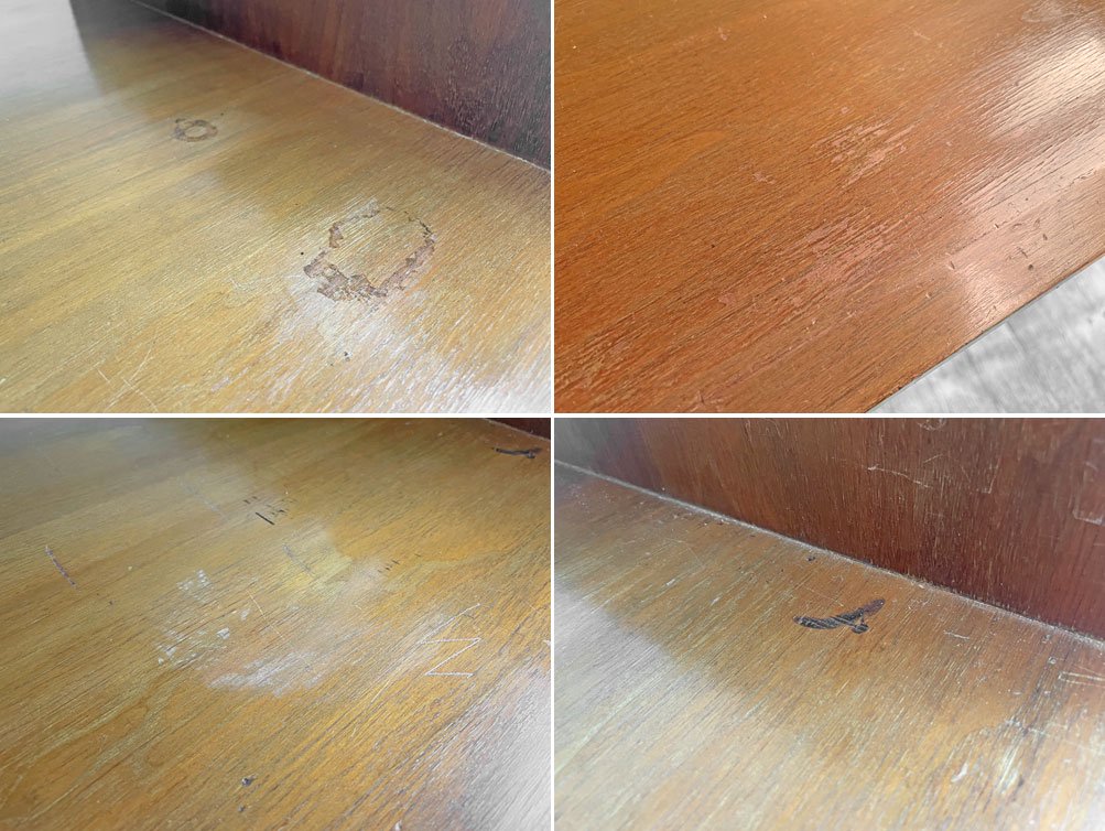 シャーマン・バートラム Sherman Bertram ガラストップ サイドテーブル ローテーブル ミッドセンチュリー USビンテージ ♪