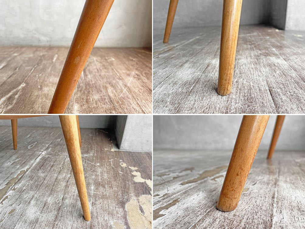アーコール Ercol クエーカー チェア ダイニングチェア UKビンテージ エルム×ビーチ材 ナチュラル 英国家具 B ♪