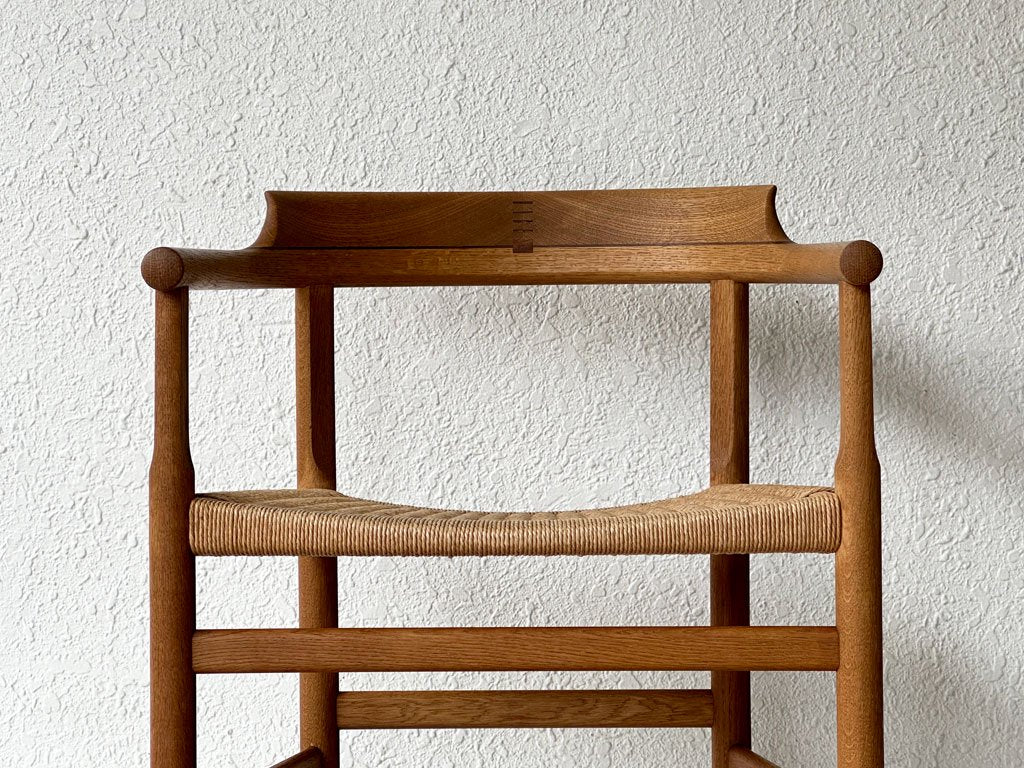 PPモブラー PP MØBLER PP62 ビンテージ オーク材フレーム ダイニングチェア オイルフィニッシュ ウェグナー Hans J.Wegner 北欧家具 デンマーク 定価80万円 ◇