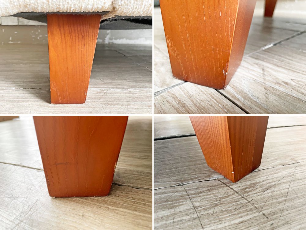 アクメファニチャー ACME Furniture ジェティ フェザーソファ JETTY feather SOFA 1シーター ファブリック ベージュ系 ミッドセンチュリー USビンテージスタイル ●