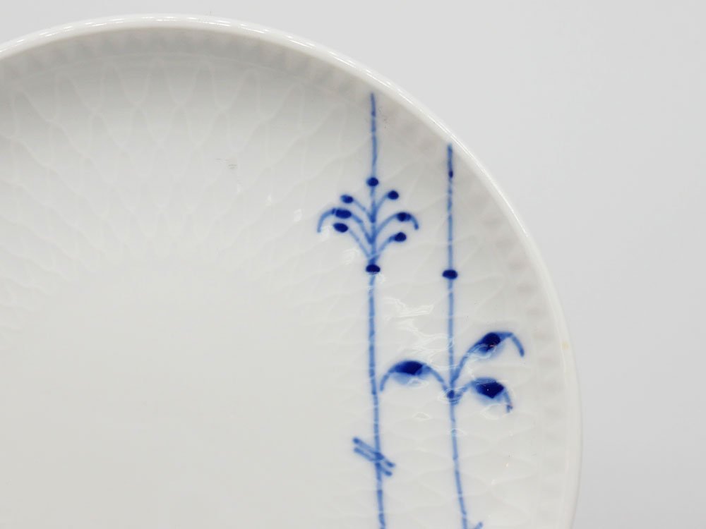 ロイヤルコペンハーゲン ROYAL COPENHAGEN ブルーパルメッテ カップ&ソーサー C&S 2客セット ペア デンマーク 北欧食器 ●