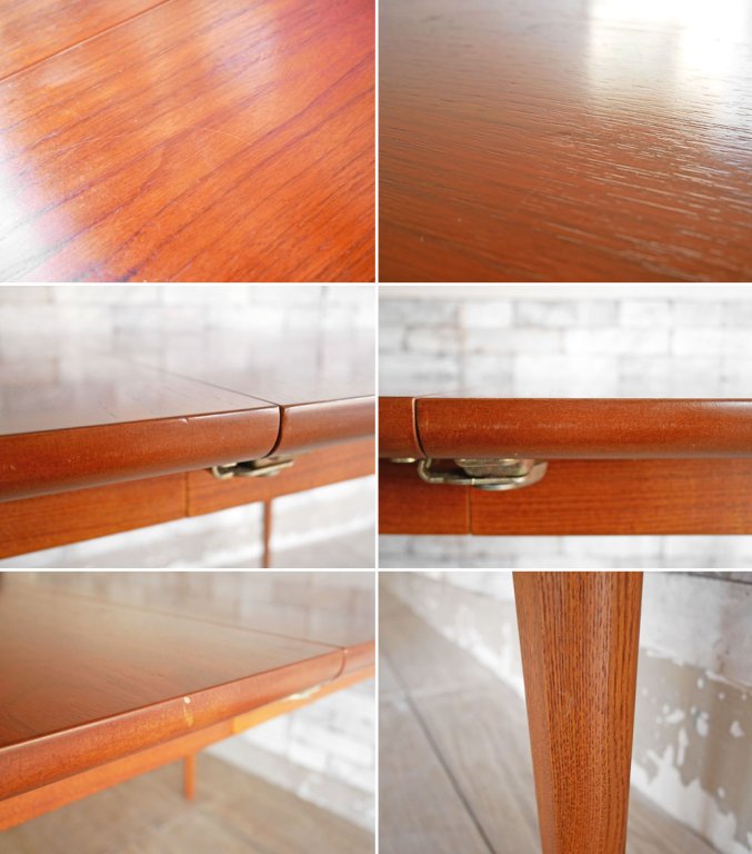 アクメファニチャー ACME Furniture ブルックス ダイニングテーブル BROOKS DINING TABLE エクステンション 伸長式 ウォールナット材 定価¥143,000- ●