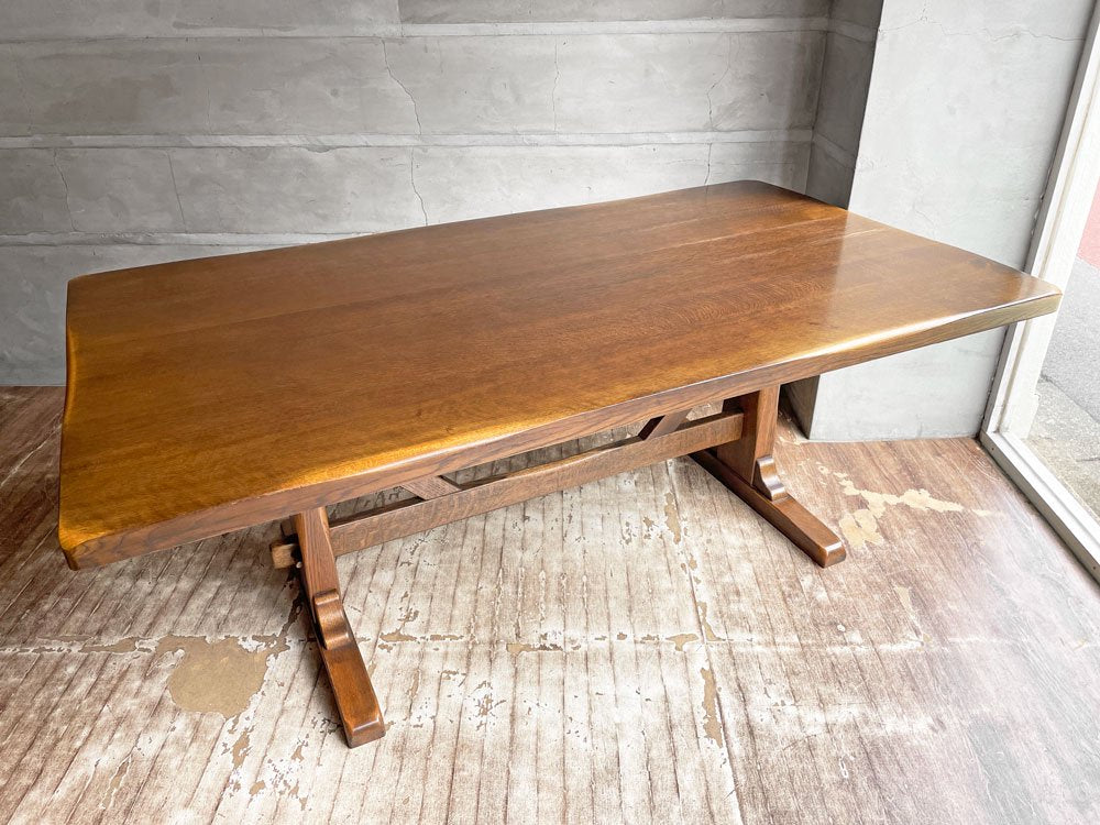 美品　KASHIWA/柏木工 「ウィルダネス」 オーク材 ダイニングテーブル 飛騨の家具メーカーKASHIWA(柏木工)のWILDERNESS（ウィルダネス