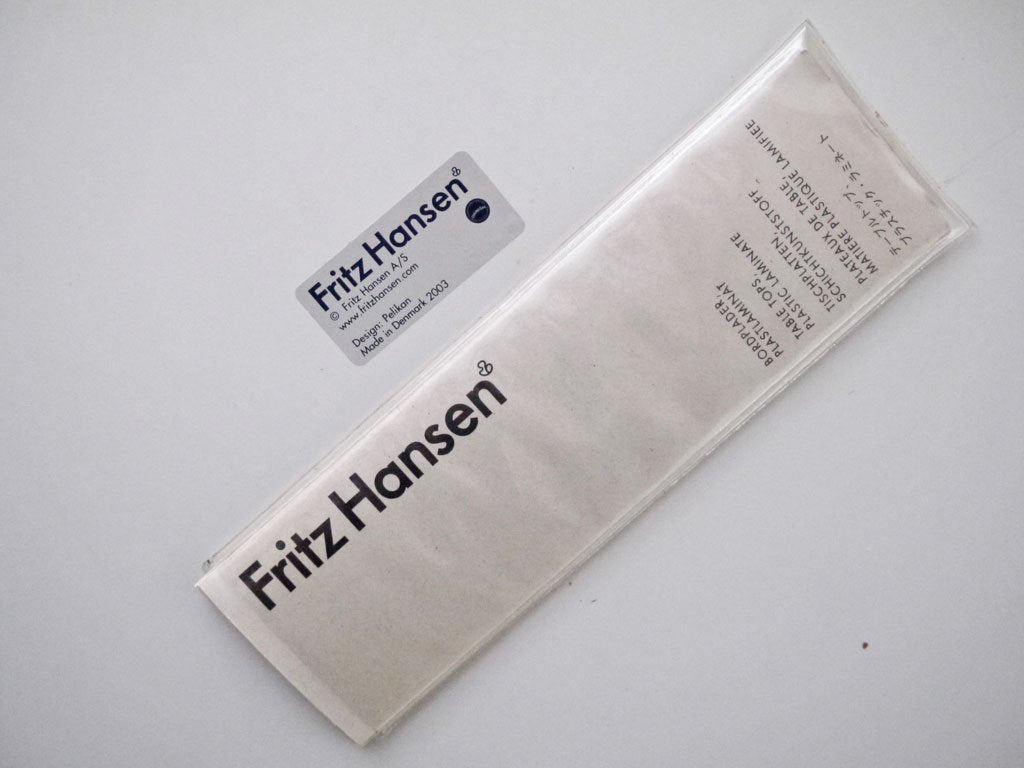 フリッツハンセン Fritz Hansen プラーノ PLANO P933 ホワイトラミネート ダイニングテーブル ペリカンデザイン ■