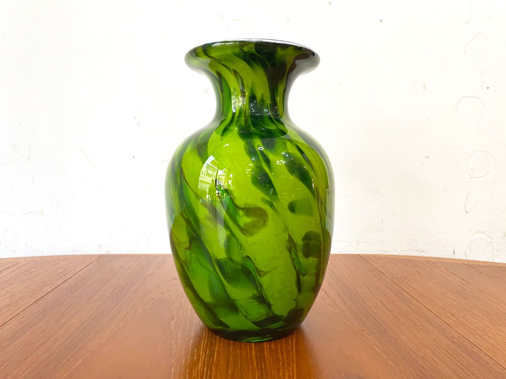 カメイガラス KAMEI GLASS OSAKA フラワーベース 花瓶 ガラス花器