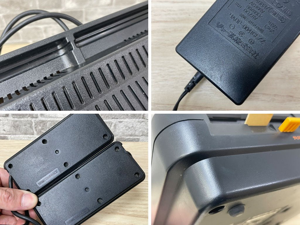 シャープ SHARP ツインファミコン AN-505 ブラック ディスク&カセット 後期型 箱付き 通電確認のみ ●