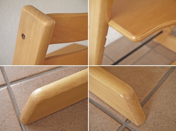 ストッケ STOKKE トリップトラップ TRIPP TRAPP ベビーチェア 新型初期 北欧 ノルウェー ◇