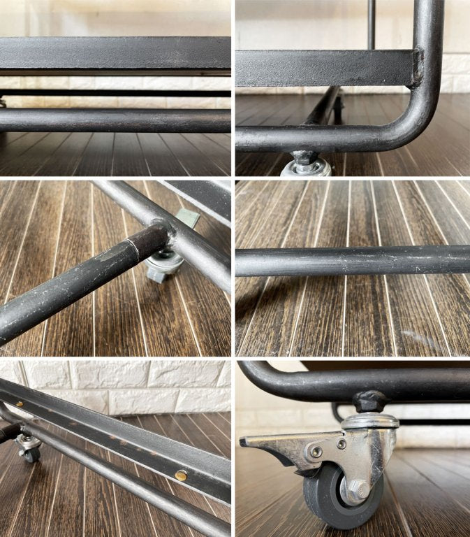 アデペシュ a.depeche ソコフ socph シェルフィングワゴン shelffing wagon 03 オープンシェルフ W120cm インダストリアル 廃番 ◎